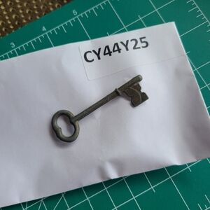 Unique Vintage Antique Key in Gray